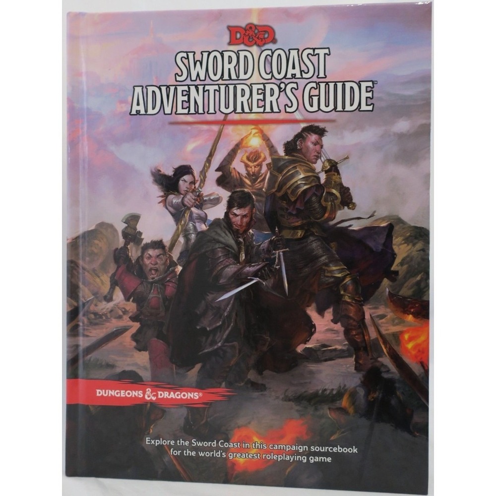 Dungeons & Dragons Sword Coast Adventurer's Guide 5th Edition Hardcover Book D&D